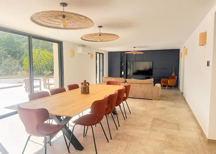 Superbe Aria Avec Piscine Chauffee Prázdninový dům *