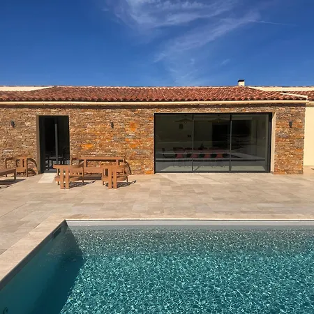 Superbe Aria Avec Piscine Chauffee קלנצאנה